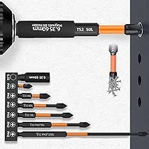 まびん Sunkizzrs® 7-Pcs TS2 Alloy Steel Magnetic Phillips Screwdriver
